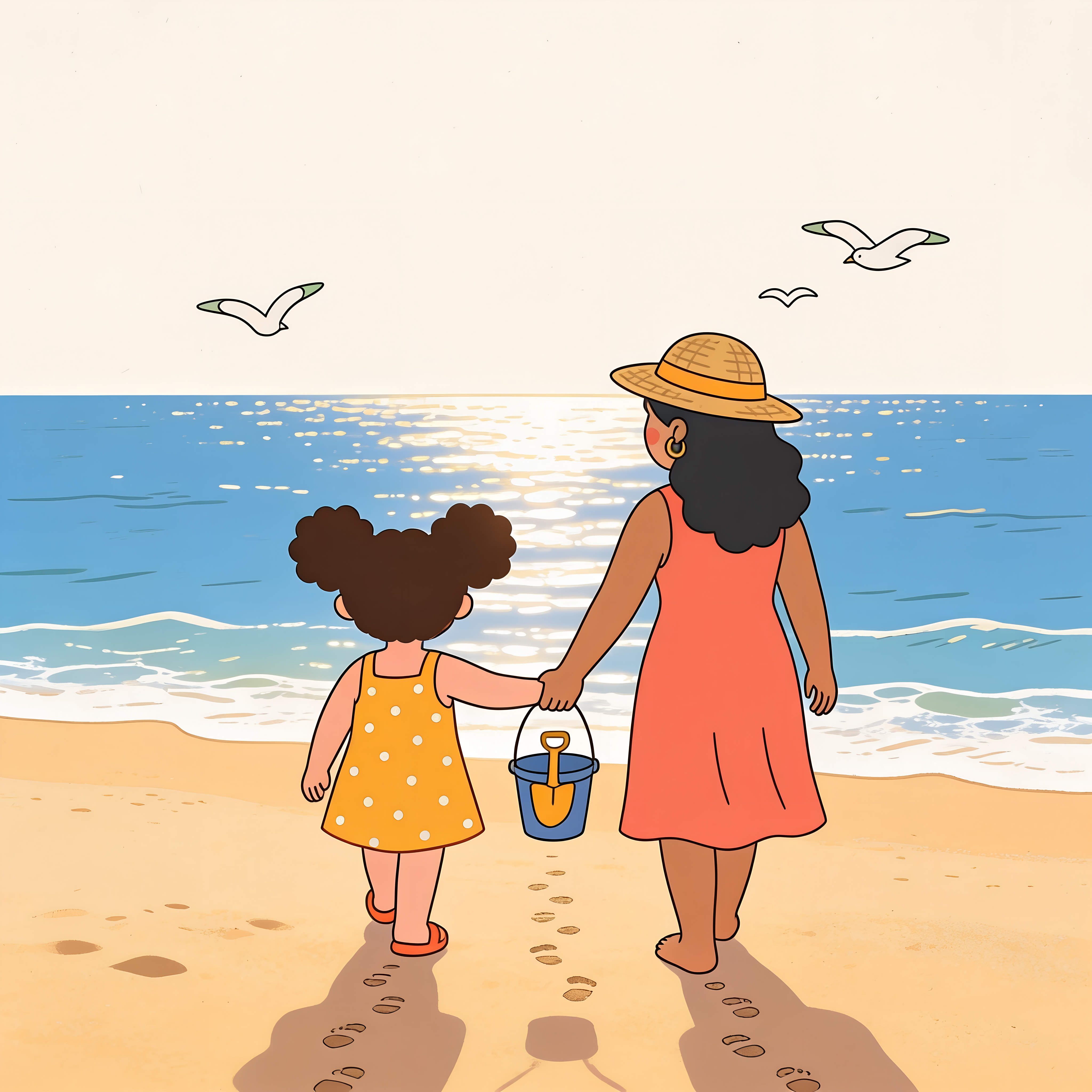 Malia and Mama's Treasure Day